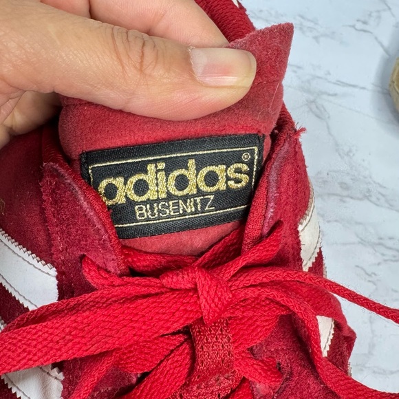 adidas Busenitz Skate Sneaker Suede Vulc‎ Red Gum Size 12 Dennis Busenitz Shoe - Picture 8 of 9
